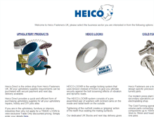 Tablet Screenshot of heico-fasteners.co.uk